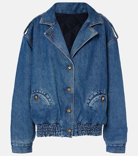 BlazÃ© Milano Nariida Sapphire denim bomber jacket - Blaze Milano - Modalova