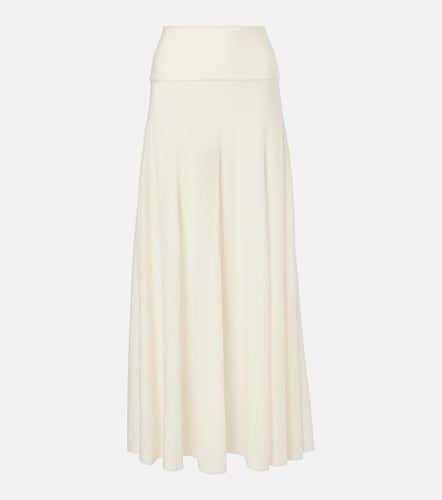 Low-rise virgin wool maxi skirt - Alaia - Modalova