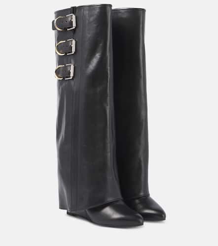 Botas altas Shark Lock Buckles 60 de piel - Givenchy - Modalova