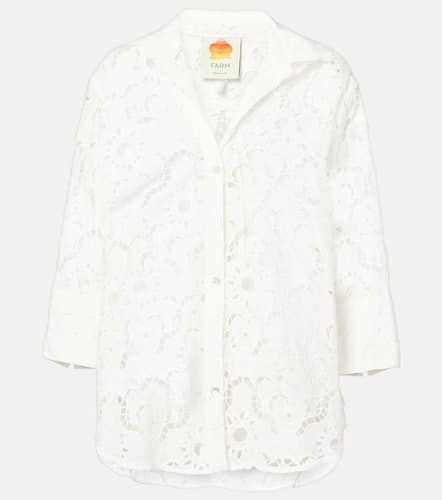 Sun broderie anglaise cotton shirt - Farm Rio - Modalova