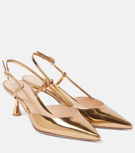 Ascent 55 leather slingback pumps - Gianvito Rossi - Modalova