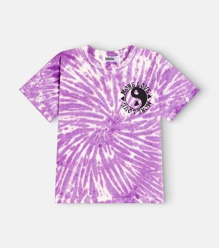 Molo Camiseta de algodón tie-dye - Molo - Modalova