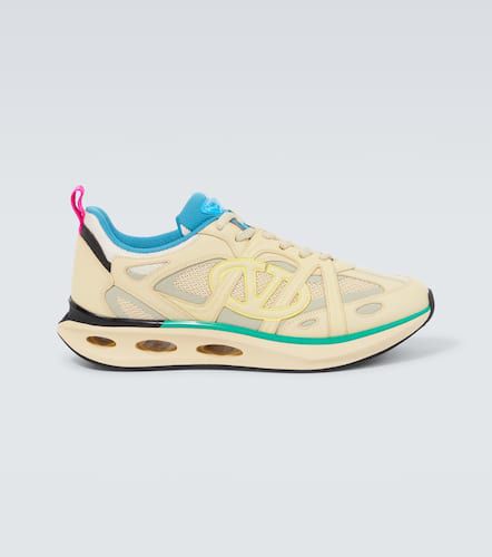 VLogo Easyjog leather-trimmed sneakers - Valentino Garavani - Modalova