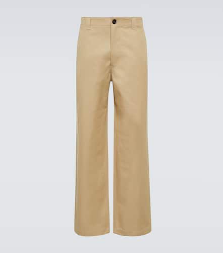 Gucci Cotton twill wide-leg pants - Gucci - Modalova