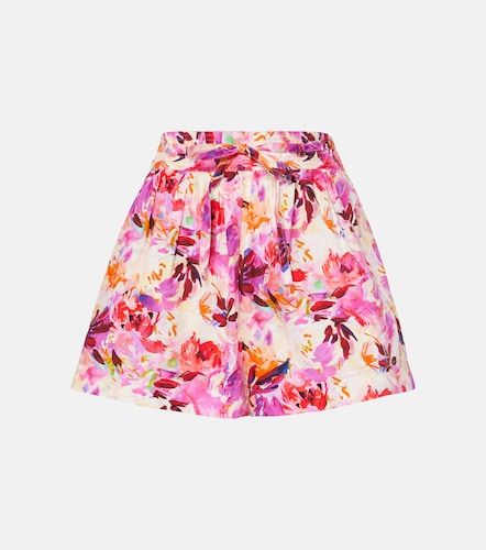 Shorts Rowan de algodón florales - Ulla Johnson - Modalova