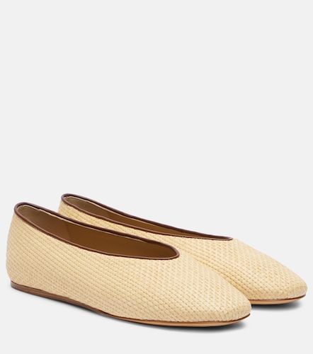Regency raffia ballet flats - Le Monde Beryl - Modalova
