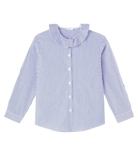 Camisa en popelín de algodón a rayas - Il Gufo - Modalova