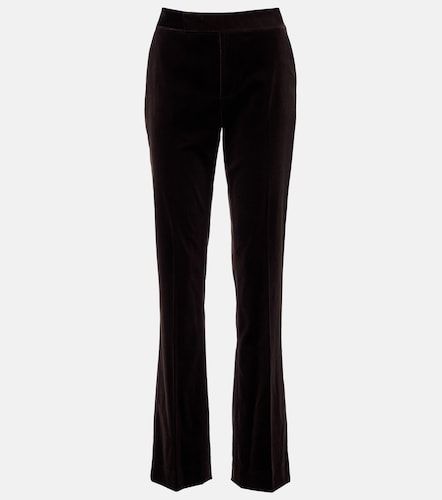 Pantalones rectos de terciopelo en mezcla de algodón - Ralph Lauren Collection - Modalova