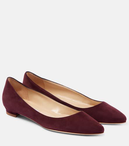 BB suede ballet flats - Manolo Blahnik - Modalova