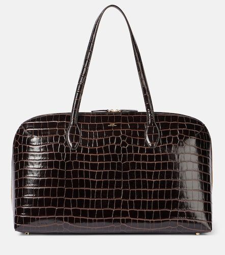 Toteme Croc-effect leather tote bag - Toteme - Modalova