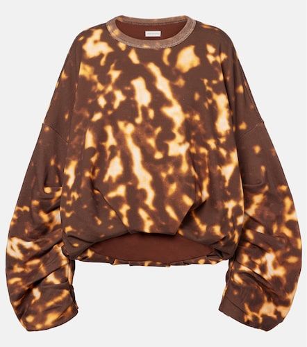Sudadera de algodón estampado - Dries Van Noten - Modalova