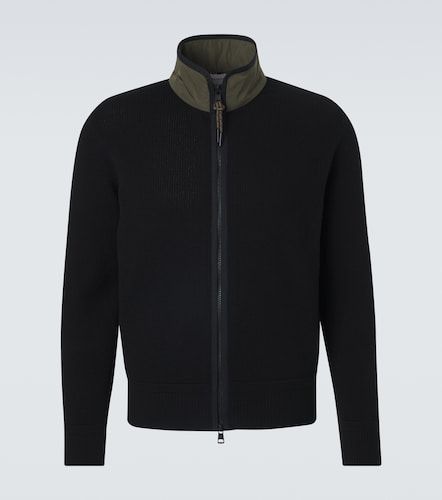 Archivio waffle-knit cotton jacket - Moncler - Modalova