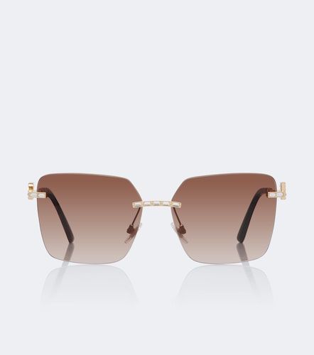 Occhiali da sole DG con cristalli - Dolce&Gabbana - Modalova