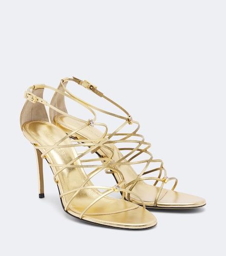 Sandali slingback Daisy in pelle - Mach & Mach - Modalova