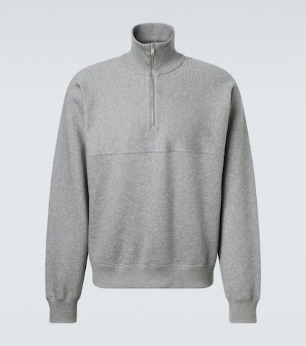 Cotton terry half-zip sweatshirt - Jil Sander - Modalova