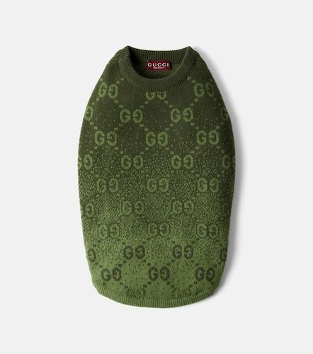 Pullover per cani in jacquard di lana GG - Gucci - Modalova