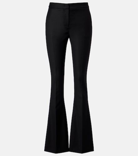 Pantalones flared plisados - Blumarine - Modalova