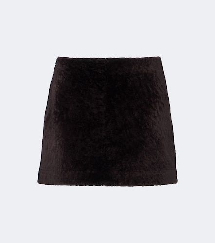 Arma Melody shearling miniskirt - Arma - Modalova