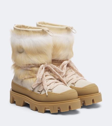 Peak Apres shearling snow boots - Moncler - Modalova