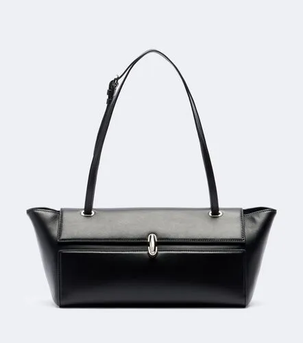 Symmetry Trapeze Medium leather shoulder bag - Savette - Modalova
