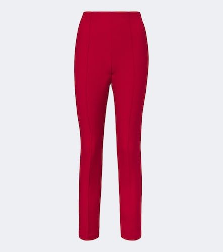 Cropped wool and silk slim pants - Roland Mouret - Modalova