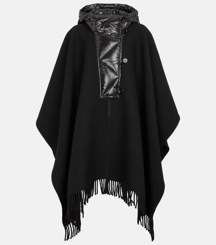 Moncler Cape aus Wolle und Shell - Moncler - Modalova