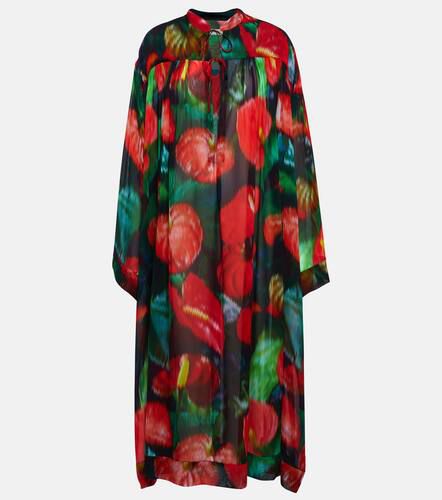 Dries Van Noten Printed midi dress - Dries Van Noten - Modalova