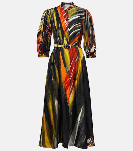 Dexter printed silk maxi dress - Gabriela Hearst - Modalova