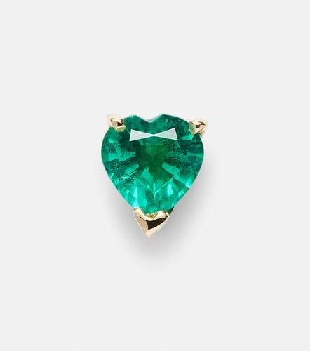 Kt single earring with emerald - Roxanne First - Modalova