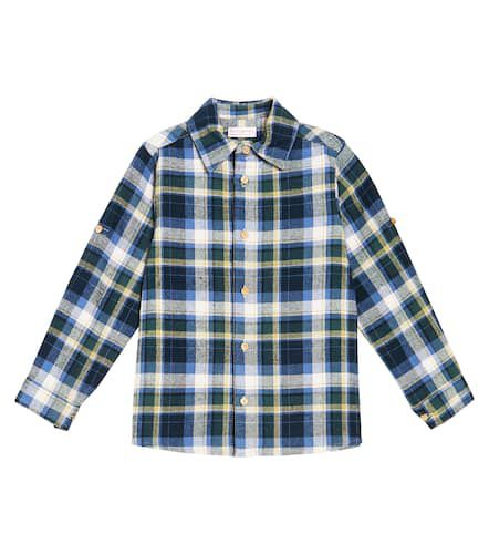 Nico checked cotton shirt - La Coqueta - Modalova