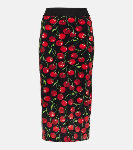 Dolce&Gabbana Cherry pencil skirt - Dolce&Gabbana - Modalova