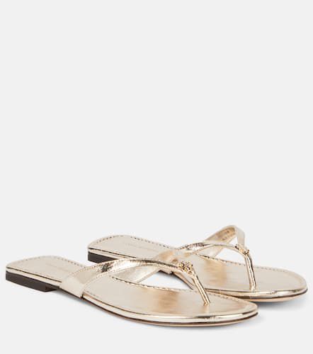 Leather thong sandals - Tory Burch - Modalova