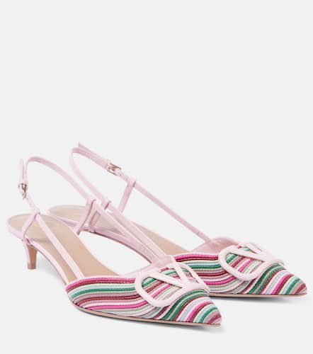 VLogo Signature slingback pumps - Valentino Garavani - Modalova