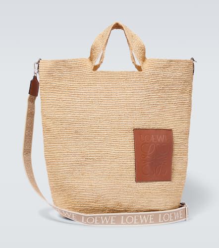 Paula's Ibiza Slit Large raffia tote bag - Loewe - Modalova