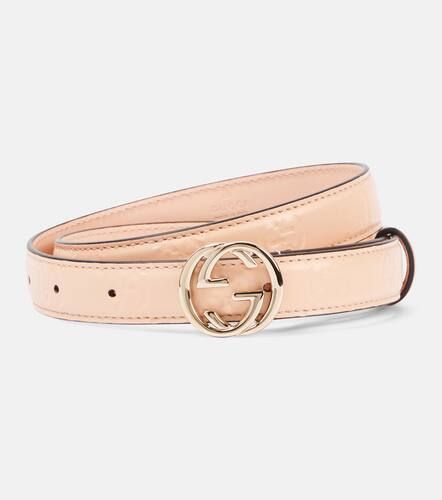 Gucci Interlocking G leather belt - Gucci - Modalova