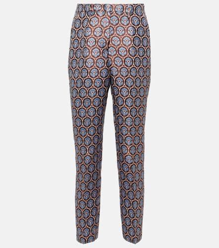 Etro Cropped jacquard slim pants - Etro - Modalova