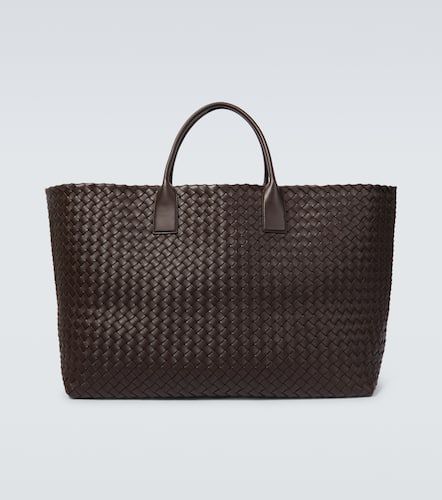 Cabat Maxi Intrecciato leather tote bag - Bottega Veneta - Modalova