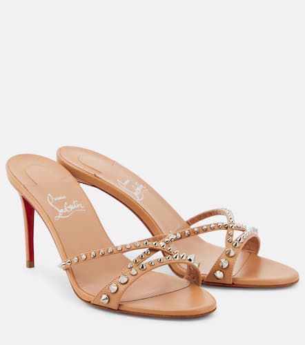 Tatoosh 85 spiked leather mules - Christian Louboutin - Modalova