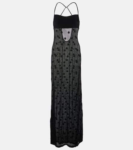 La Robe Maille Puntini polka-dot mesh gown - Jacquemus - Modalova