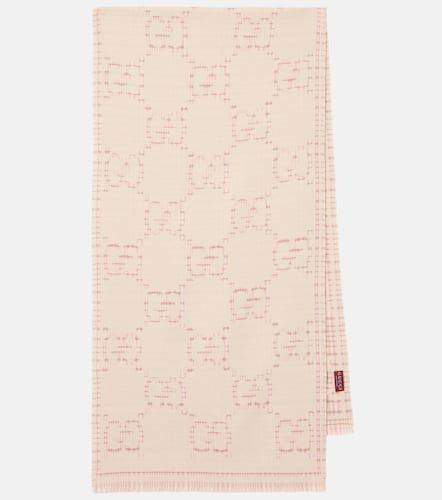 Gucci GG wool-blend jacquard scarf - Gucci - Modalova