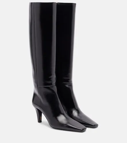 Jill leather knee-high boots - Saint Laurent - Modalova
