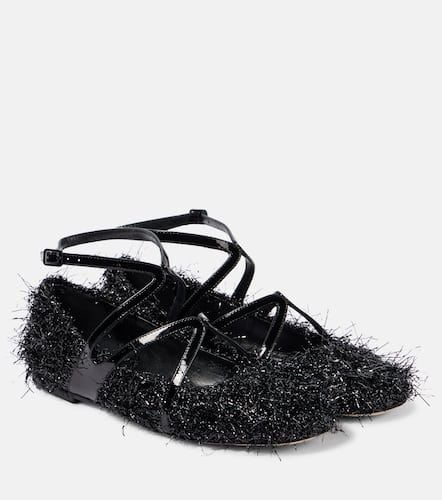 Astoria tinsel ballet flats - Jimmy Choo - Modalova