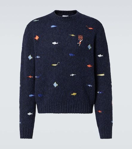 X Suna Fujita Deep Sea wool sweater - Loewe - Modalova