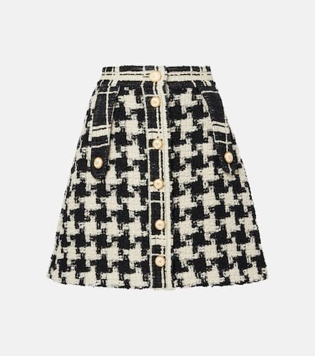 Wool-blend tweed miniskirt - Valentino - Modalova
