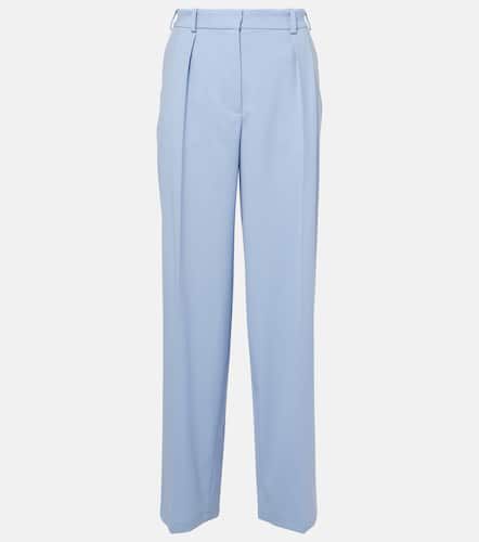 Bucklel wool crÃªpe wide-leg pants - Joseph - Modalova