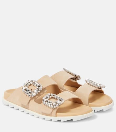 Sandalias Slidy Viv' de ante - Roger Vivier - Modalova