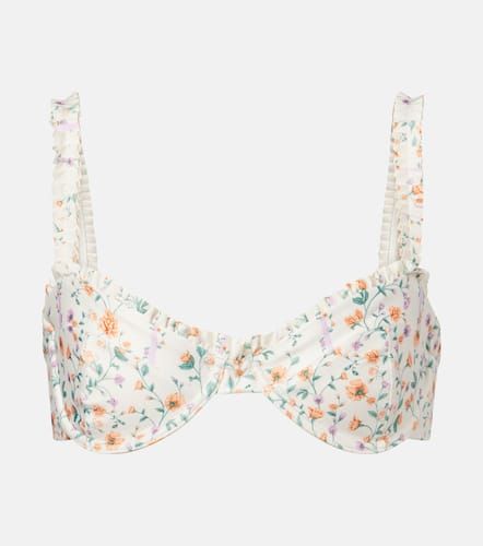Agraz floral bikini top - Agua by Agua Bendita - Modalova