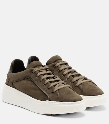 Max Mara Suede platform sneakers - Max Mara - Modalova