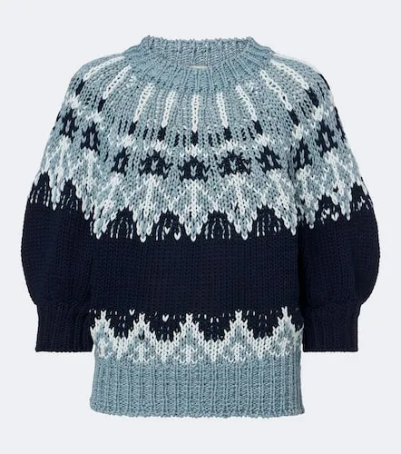 Marty Fair Isle cotton sweater - Altuzarra - Modalova