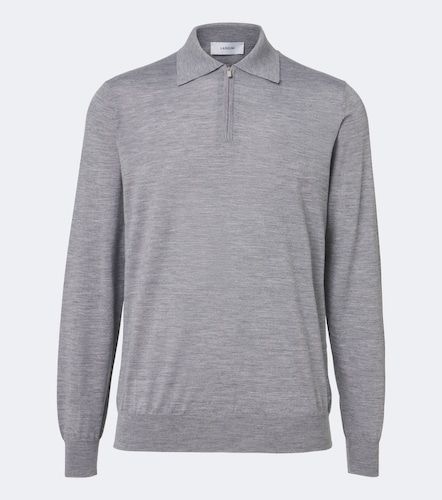 Pullover polo in lana, seta e cashmere - Lardini - Modalova